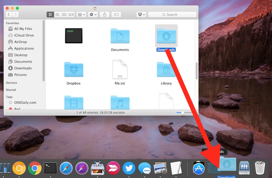 Download Disappear From Dock Mac
